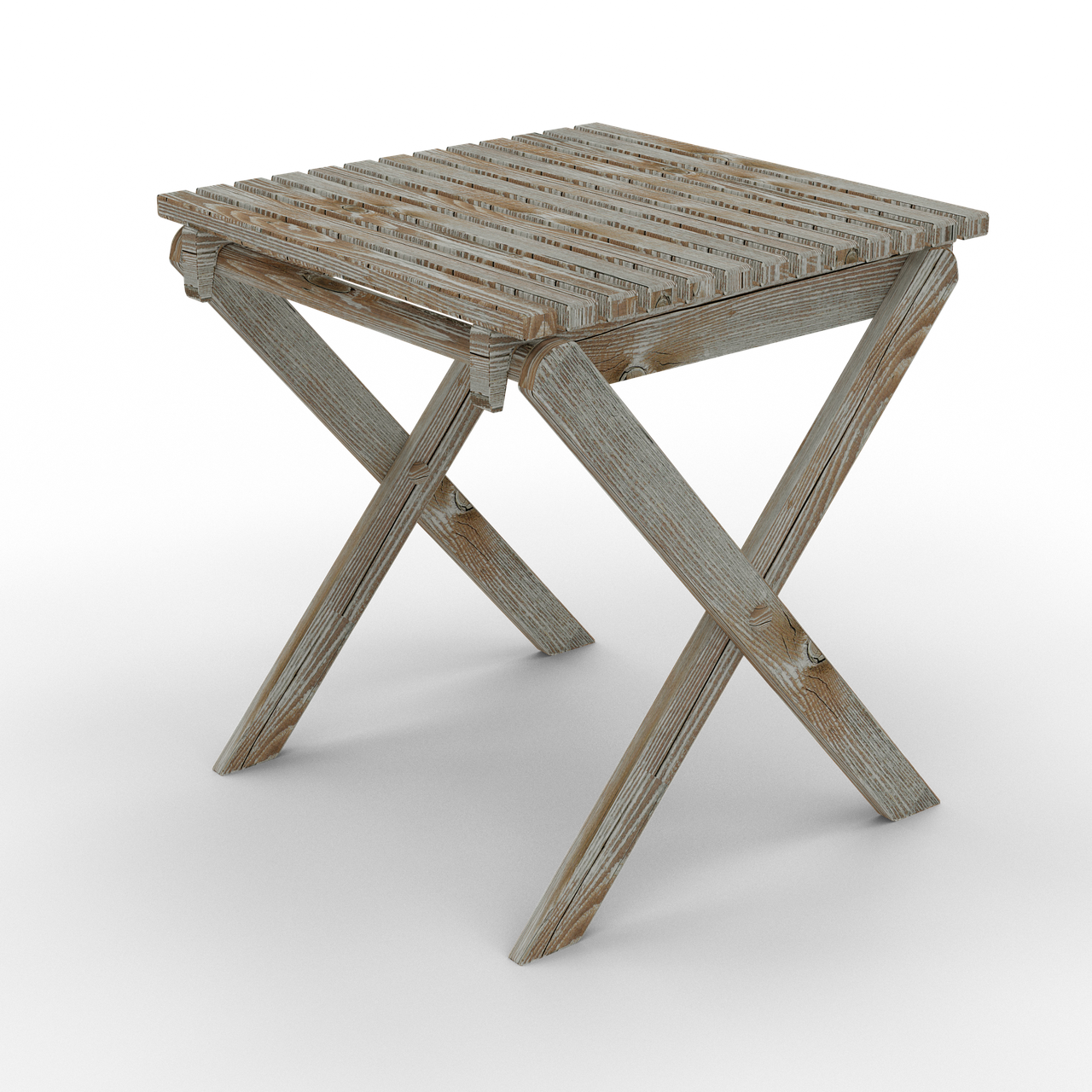 Une chaise en bois vintage dans un intérieur contemporain