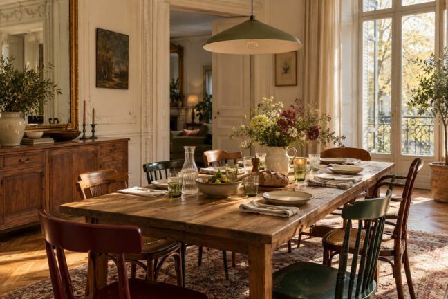 La rénovation est réussie lorsque la maison reste un lieu où l’on a envie de se retrouver.