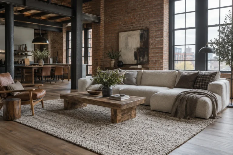 Loft style chalet : l’esprit montagne en intérieur urbain